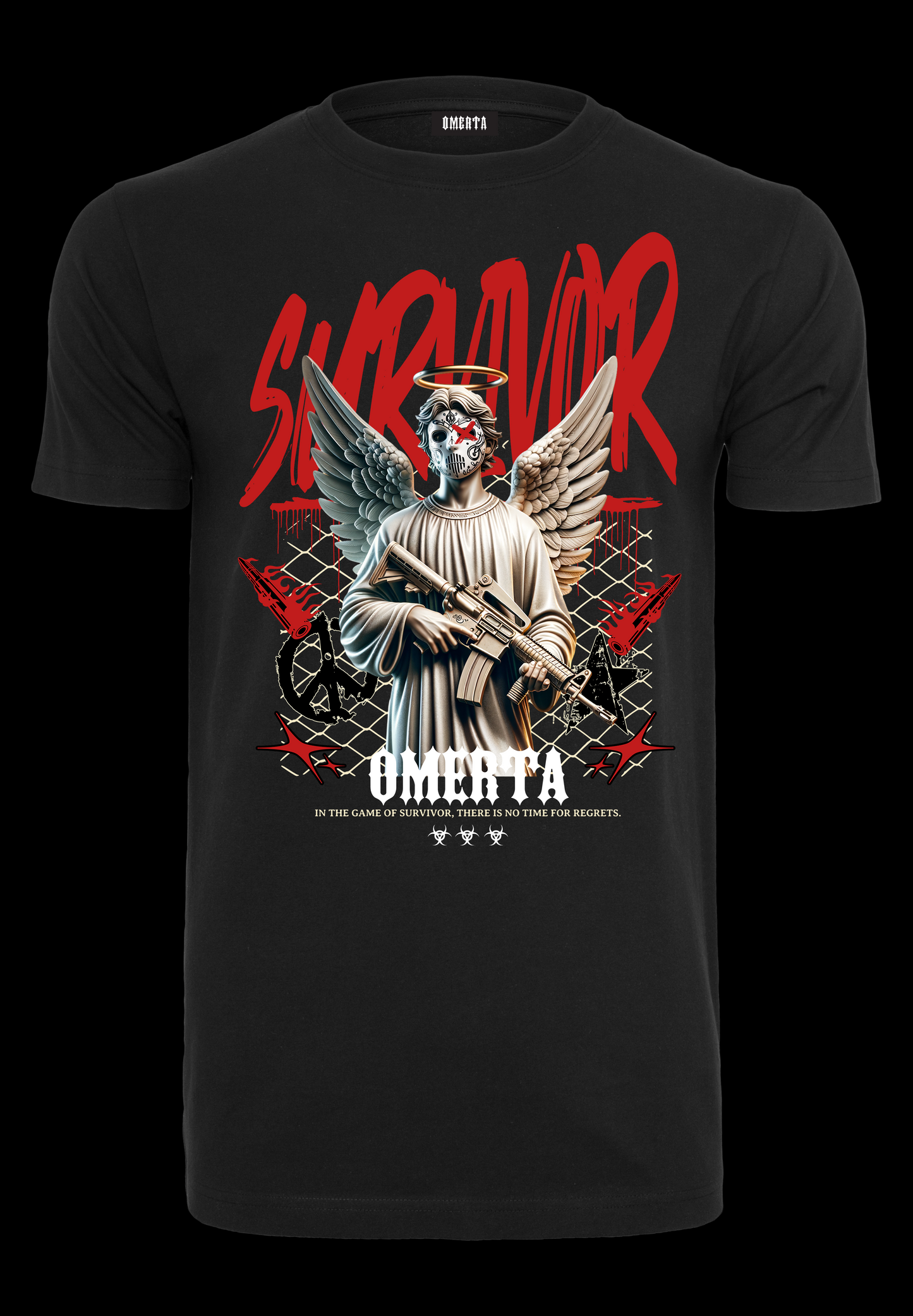 OMERTA - ANGEL T SHIRT