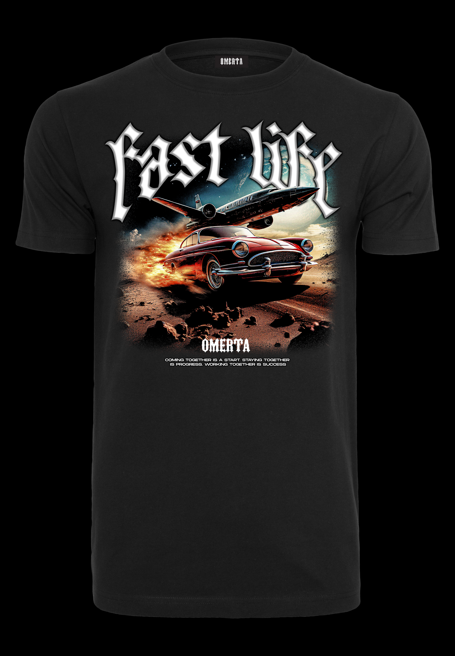 OMERTA T SHIRT FAST LIFE